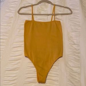 Yellow Bodysuit